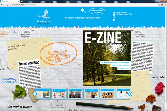 The E-zine for the municipality of Amsterdam